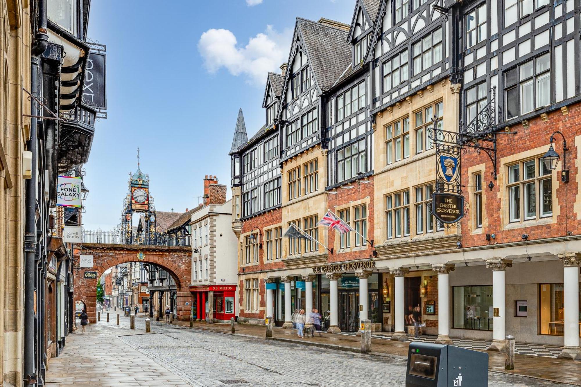 Insta-Worthy Loft On Historic Chester Rows, Sleeps 4 & Free Parking المظهر الخارجي الصورة